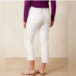 Tommy Bahama ‘Ella’ White Jeans with fairy dust trim